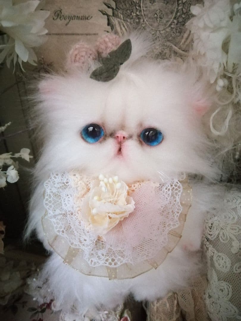 きらりちゃん❤️オーダー❤️子猫ちゃん♡アートドール♡ぬいぐるみ♡