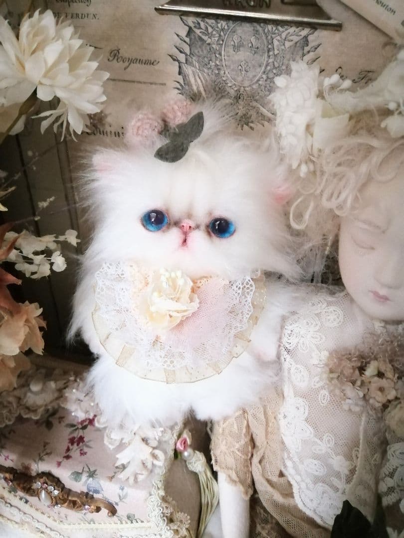 きらりちゃん❤️オーダー❤️子猫ちゃん♡アートドール♡ぬいぐるみ♡