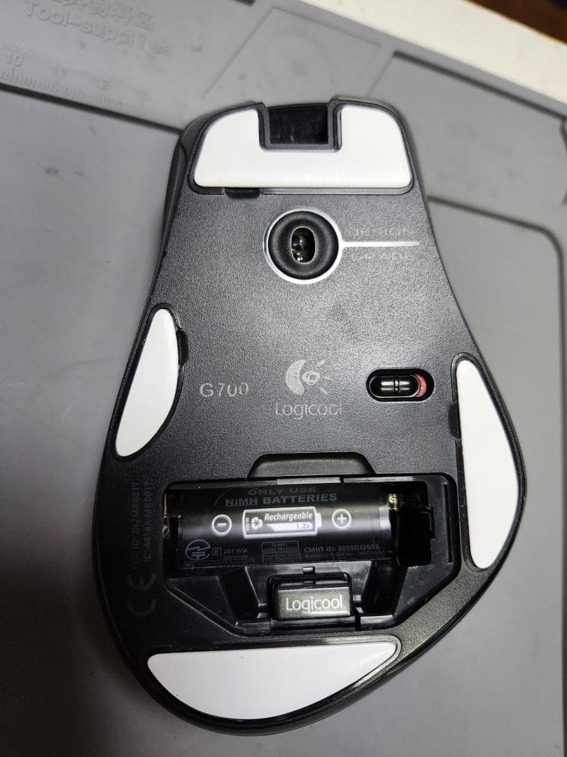 ※値下げしました　ロジクール G700 パッド新品、取説、機能説明書付き