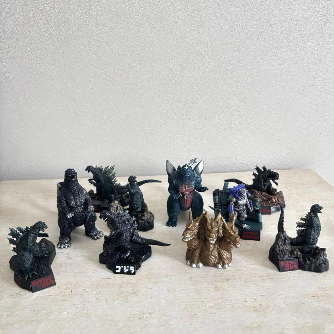 ゴジラ　メガゴジラ　ガメラ　フィギュアセット売り　計14点