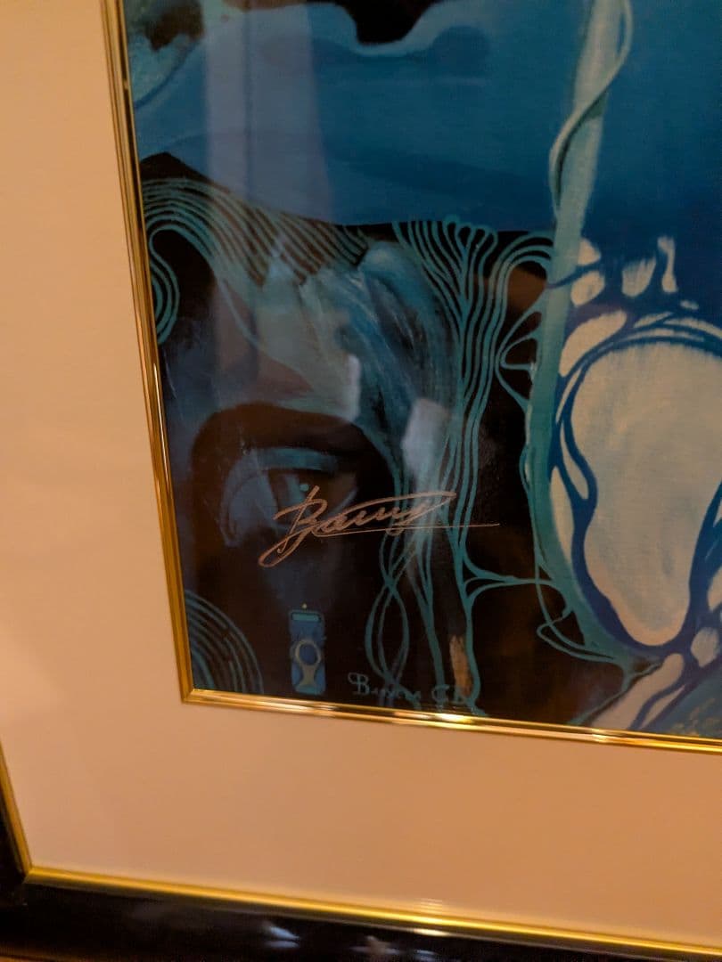 Svetlana Valuyeva ロシアンアート リトグラフシリアルAP悲しみ