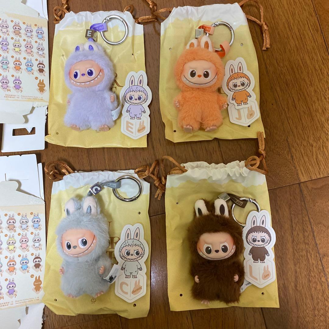 POP MART ラブブ　イニシャル　C E J L 4体セット　バラ売り不可