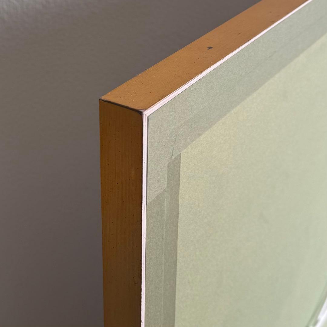 SNT1375 絵画 IAN W KING【BLUE VELVET】額装 アート