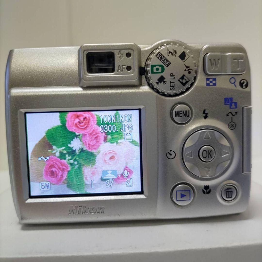 動作確認済み ニコン COOLPIX 5600 オールドコンデジ デジカメ