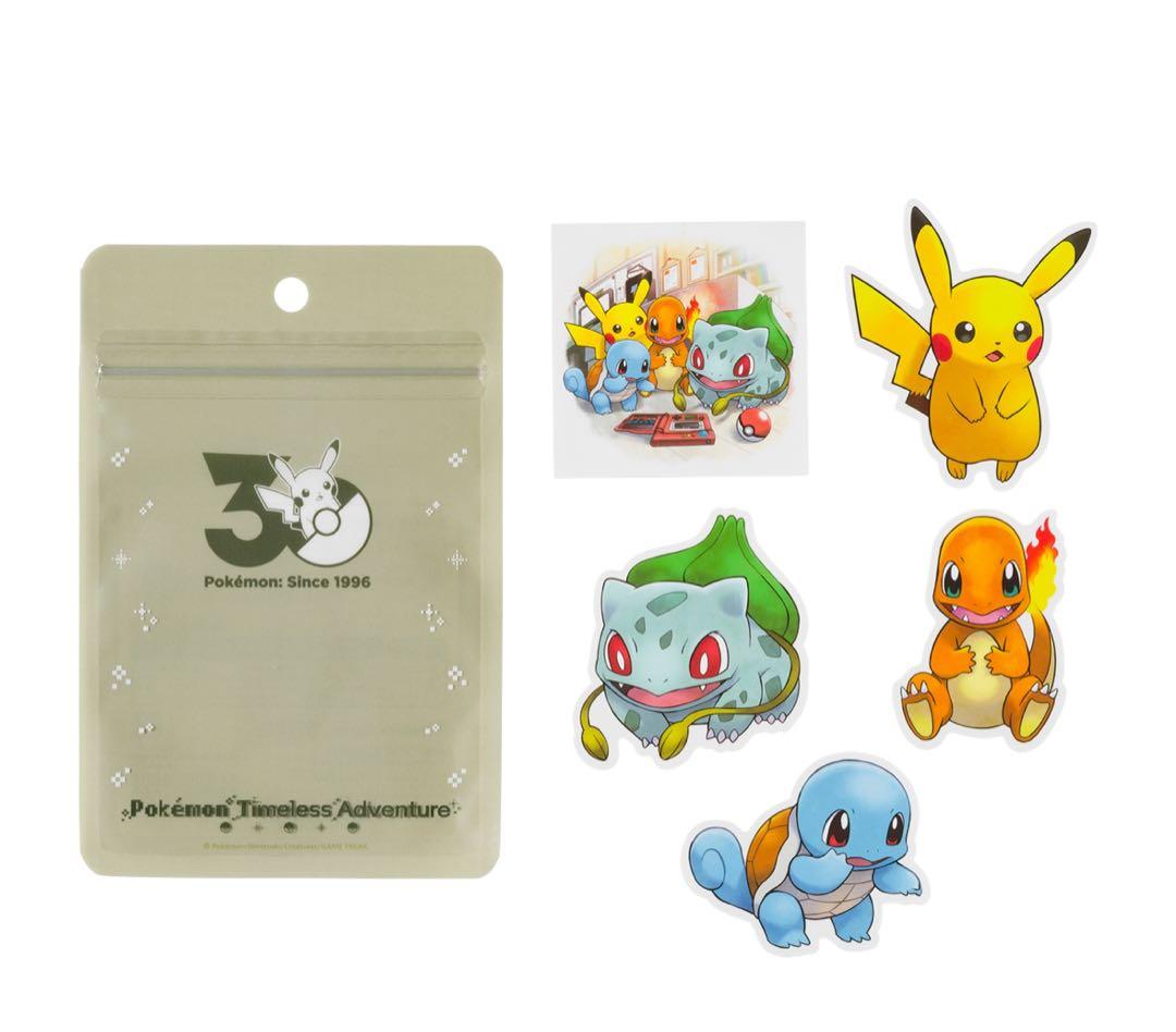 ポケットモンスター　30周年記念イラストグッズ　 3点セット　新品未開封即日発送