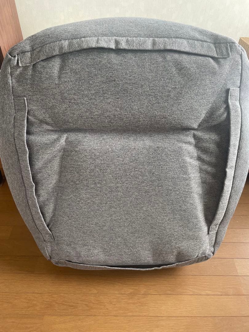 無印良品　空気でできたソファ グレー