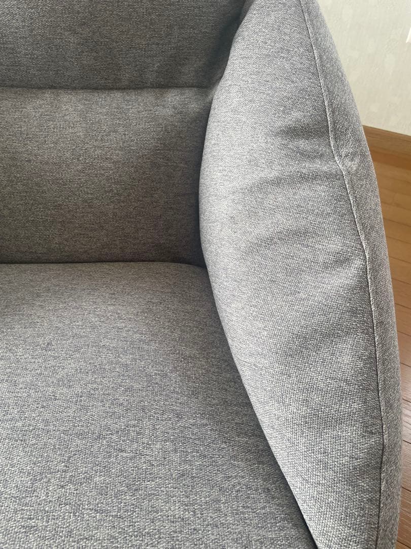 無印良品　空気でできたソファ グレー