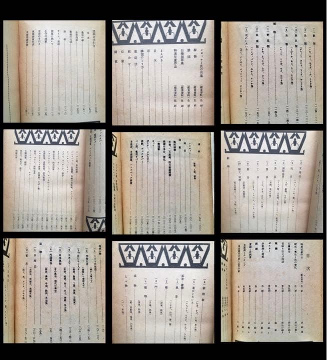 1950年 新図画辞典 育英出版 GHQ 占領下 オキュパイドジャパン　デザイン