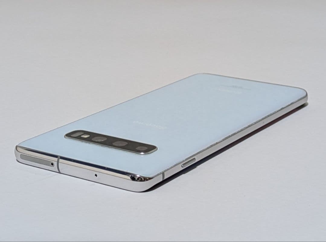 【外観美品】Galaxy S10 SC-03Lホワイト ドコモ SIMフリー