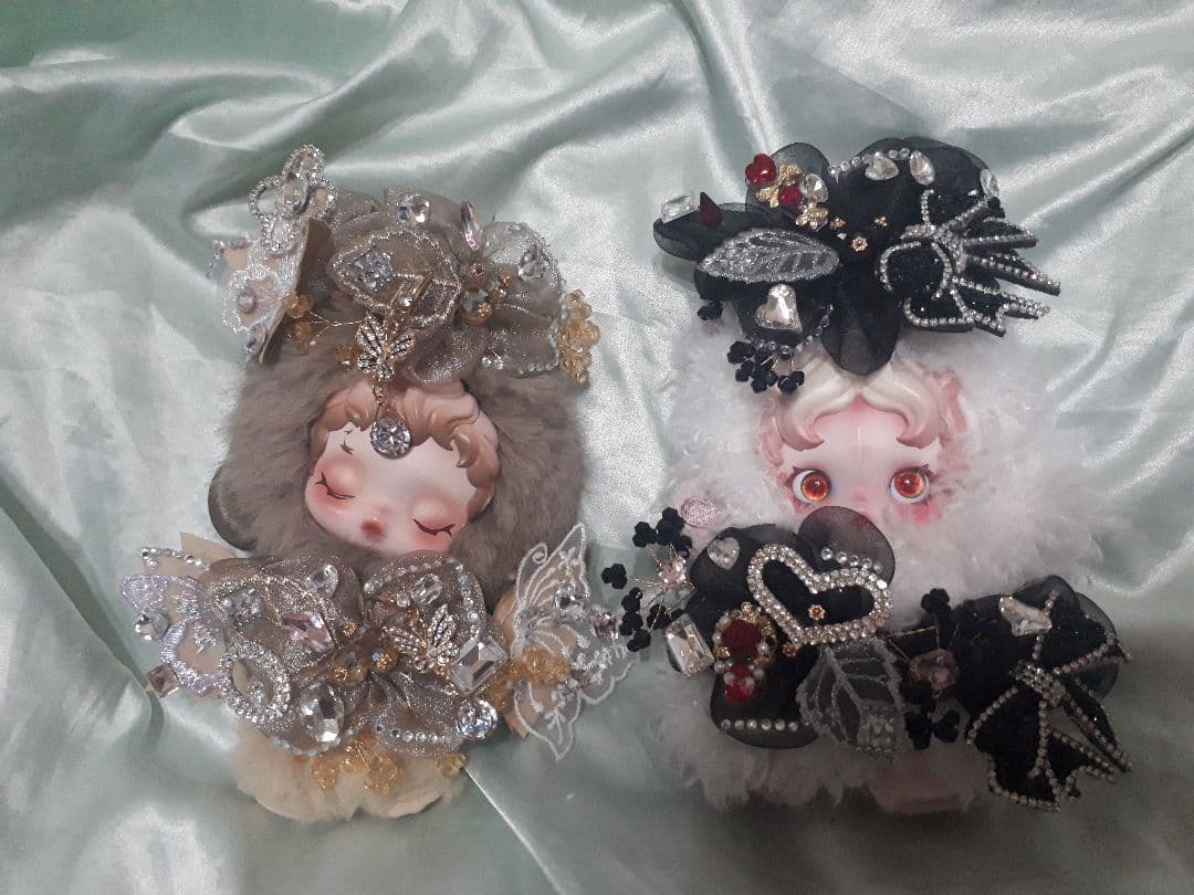 スカルパンダ　ぬい服　キラキラ　ぬいぐるみ服　ラブブ　10㎝～16㎝　カスタム