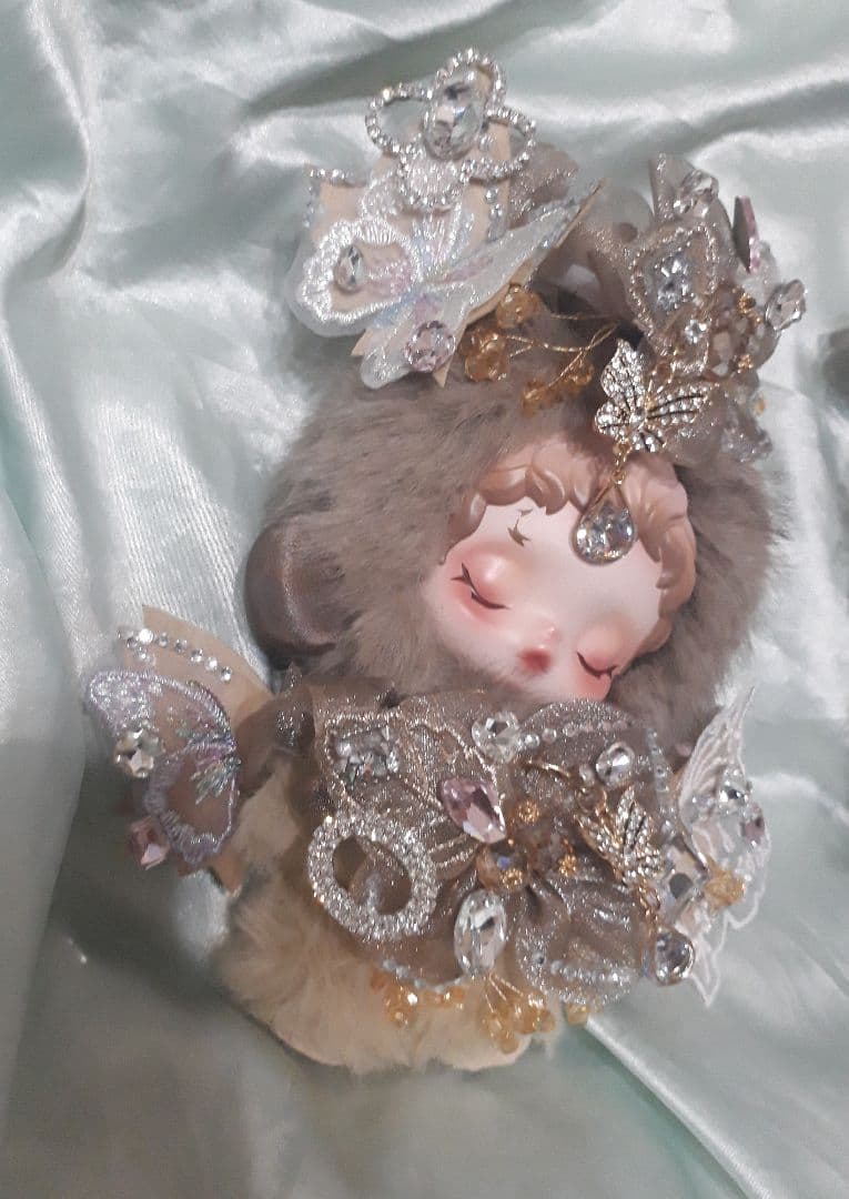 スカルパンダ　ぬい服　キラキラ　ぬいぐるみ服　ラブブ　10㎝～16㎝　カスタム