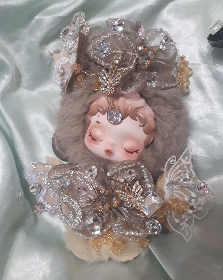 スカルパンダ　ぬい服　キラキラ　ぬいぐるみ服　ラブブ　10㎝～16㎝　カスタム