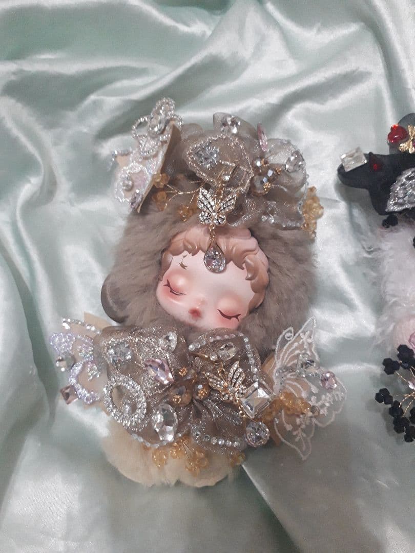 スカルパンダ　ぬい服　キラキラ　ぬいぐるみ服　ラブブ　10㎝～16㎝　カスタム