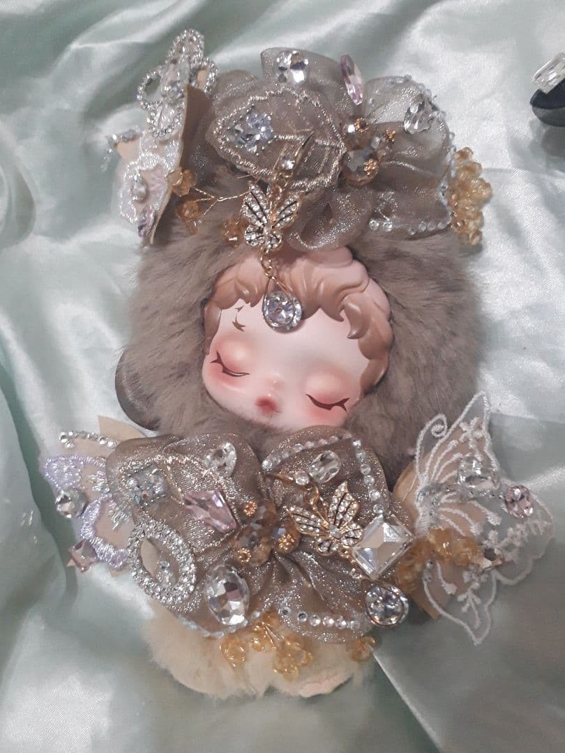 スカルパンダ　ぬい服　キラキラ　ぬいぐるみ服　ラブブ　10㎝～16㎝　カスタム