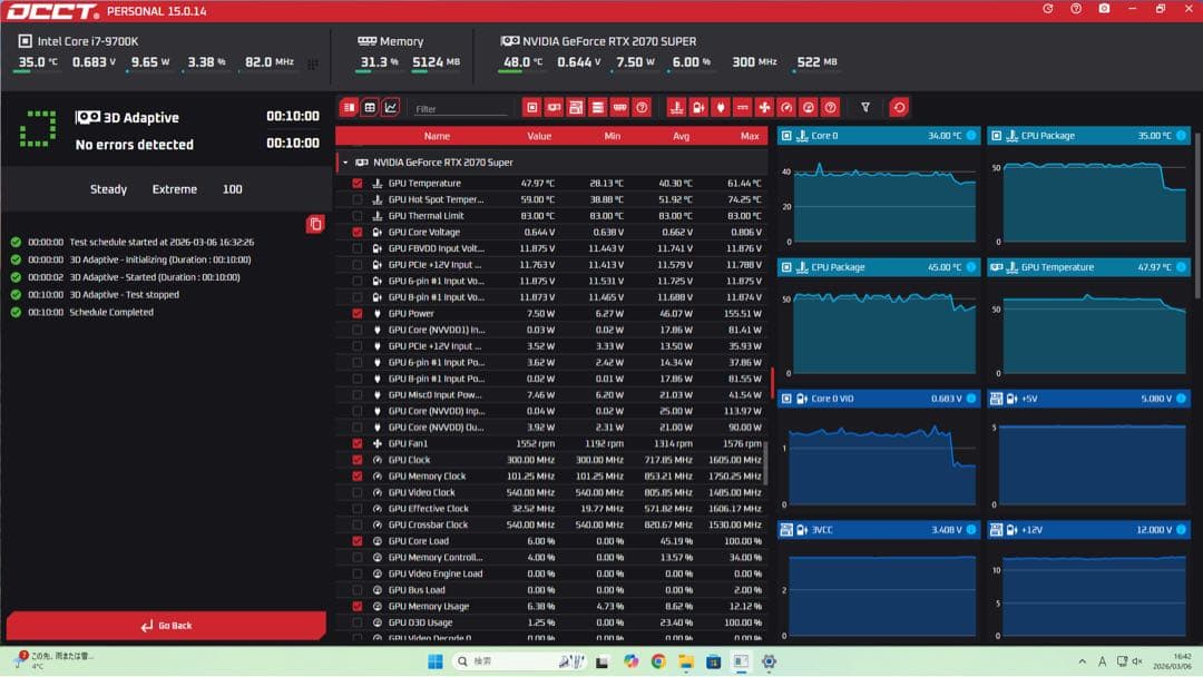 ゲーミングPC i7-9700K RTX2070Super 16GB 白