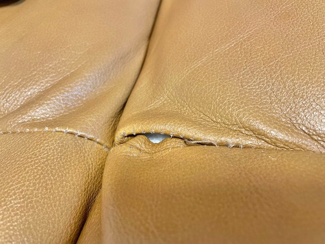 【1万円相当ソファカバー付‼︎ 】3人掛けソファ(3S) ハイバック・革張り