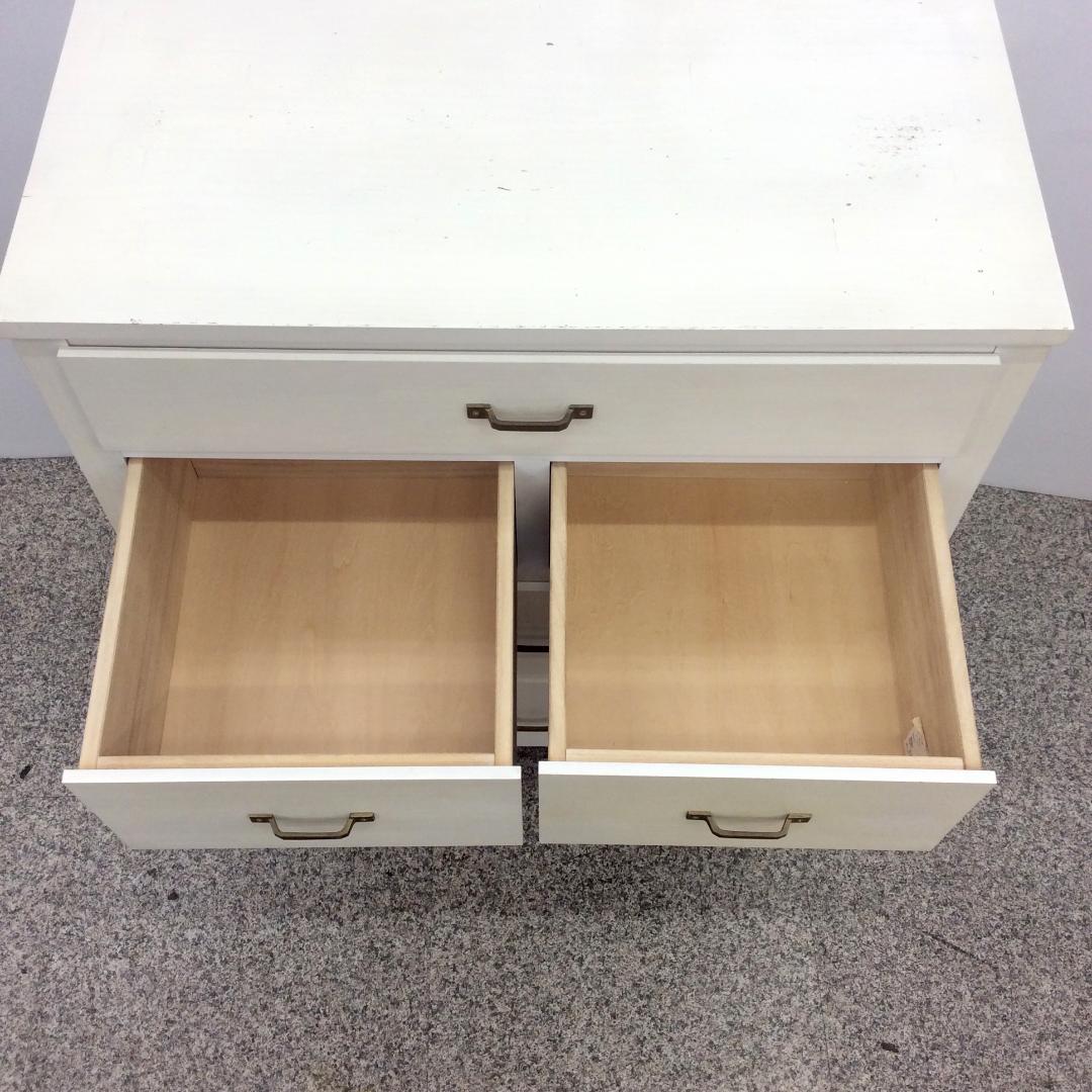 MOMOHOUSE 脇木工 ４段チェスト ホワイト