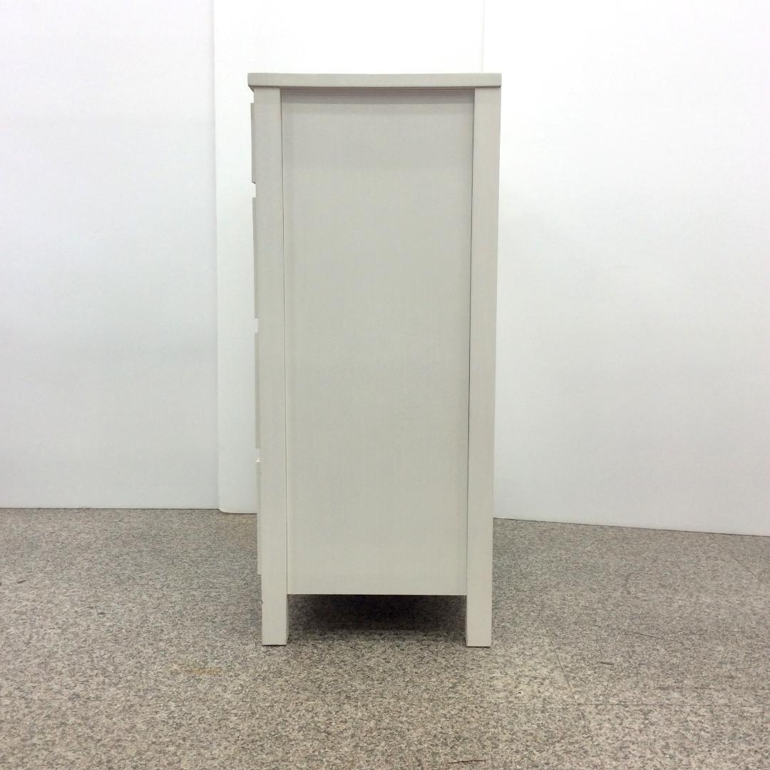 MOMOHOUSE 脇木工 ４段チェスト ホワイト