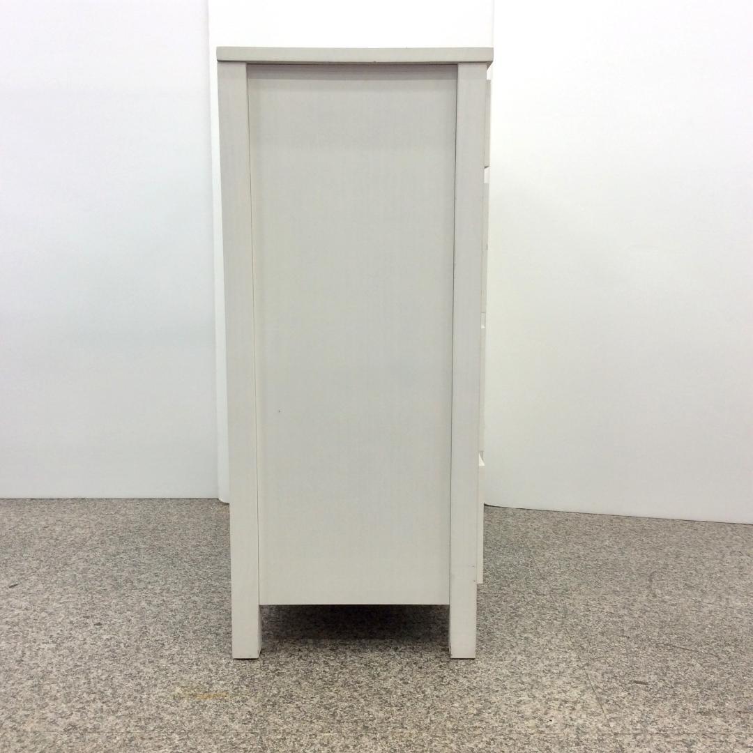 MOMOHOUSE 脇木工 ４段チェスト ホワイト