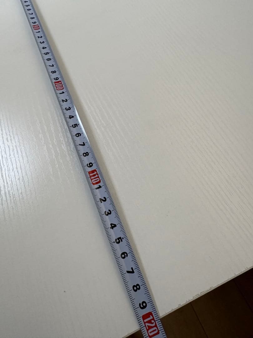 パソコン/デスク/ワーク ホワイト/120x 60/ブラック脚