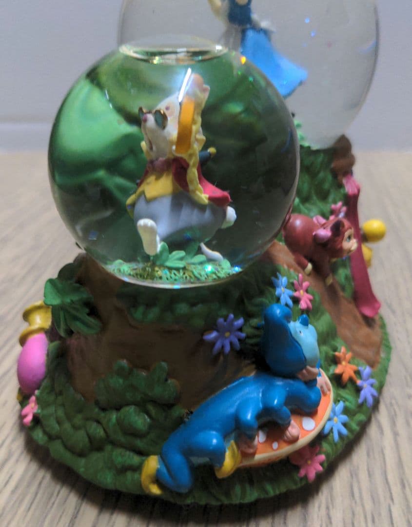 【激レア】　ディズニー　不思議の国のアリス　スノードーム【箱付き】