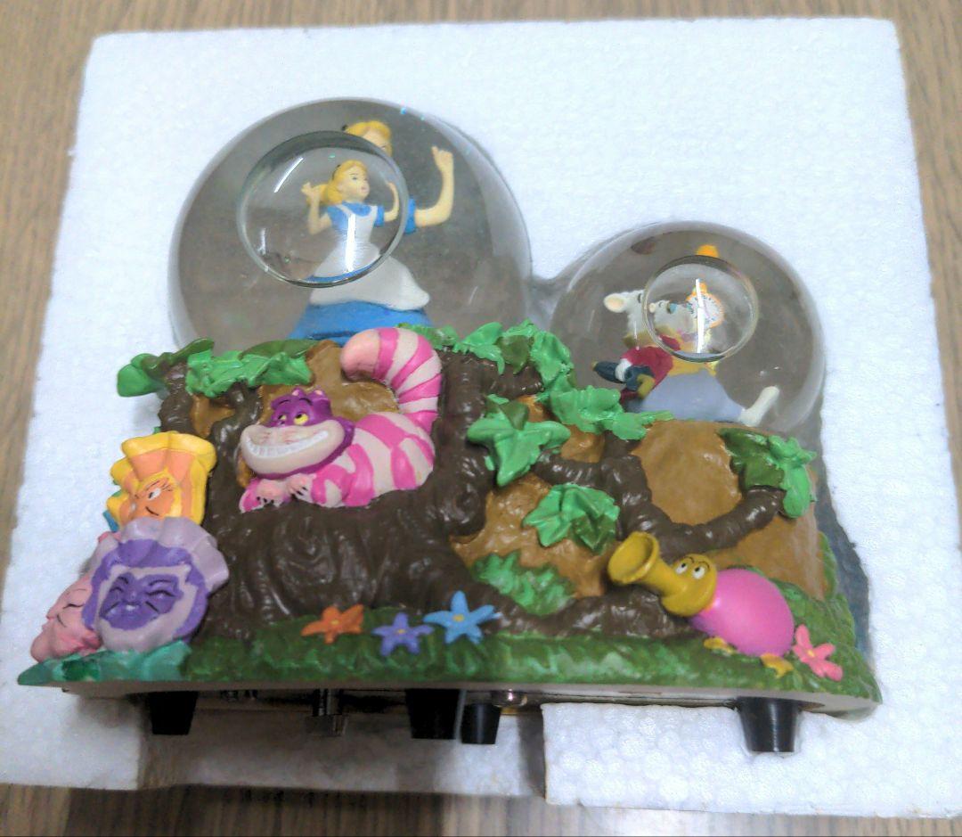 【激レア】　ディズニー　不思議の国のアリス　スノードーム【箱付き】
