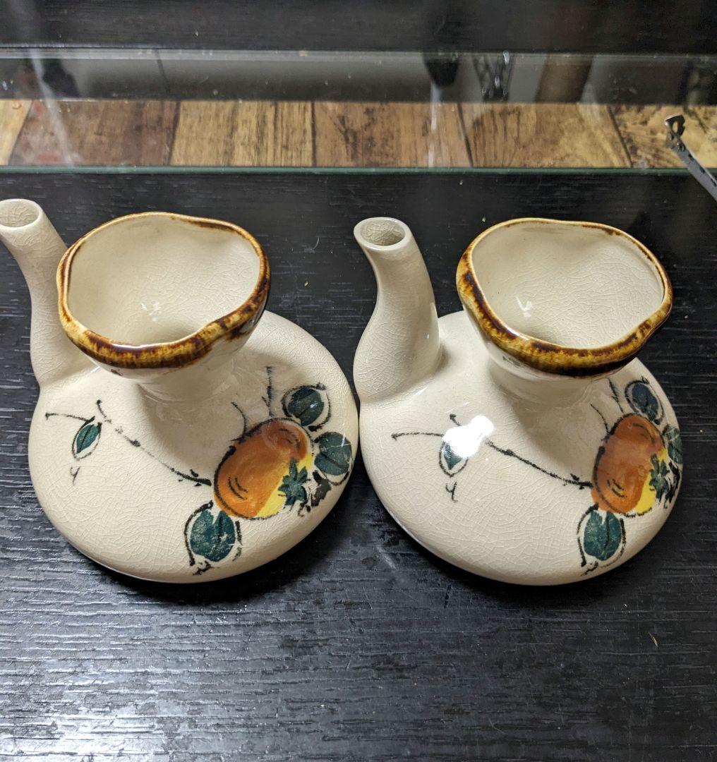 【レトロ】鍋、徳利、お猪口フルセット