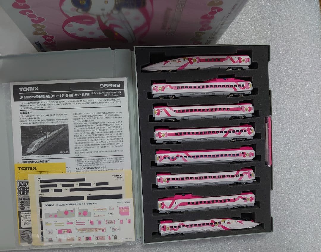 床下ルバーリアル仕上 JR 500 7000系 山陽新幹線 ハローキティ