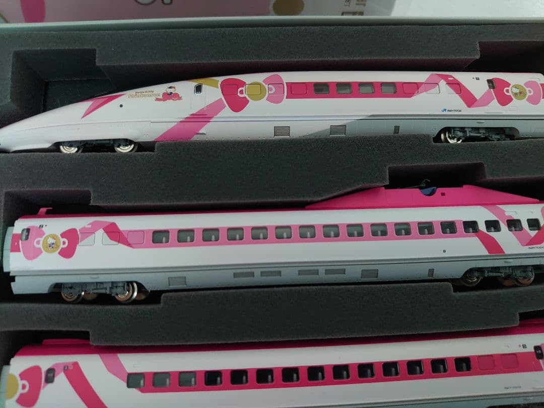 床下ルバーリアル仕上 JR 500 7000系 山陽新幹線 ハローキティ