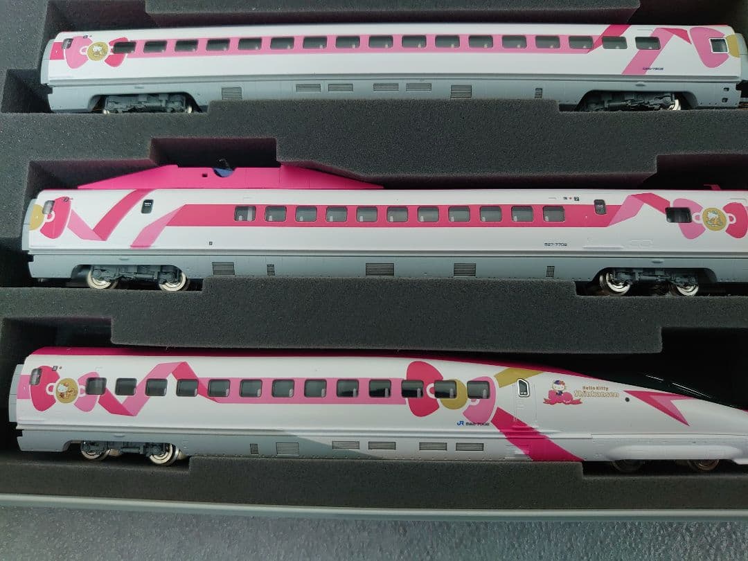 床下ルバーリアル仕上 JR 500 7000系 山陽新幹線 ハローキティ