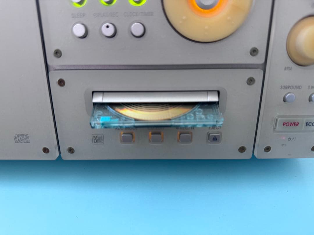 Panasonic CD・MDミニコンポ　SC-PM50MD