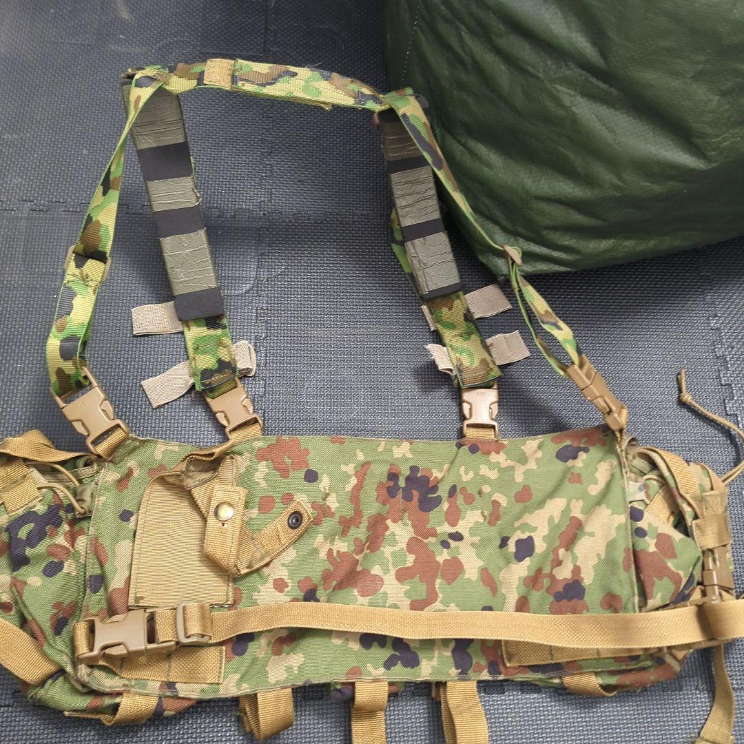 陸自迷彩 チェストリグ 手製