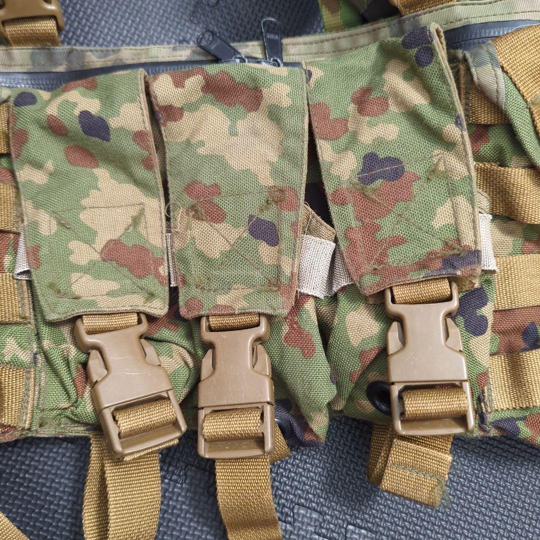 陸自迷彩 チェストリグ 手製