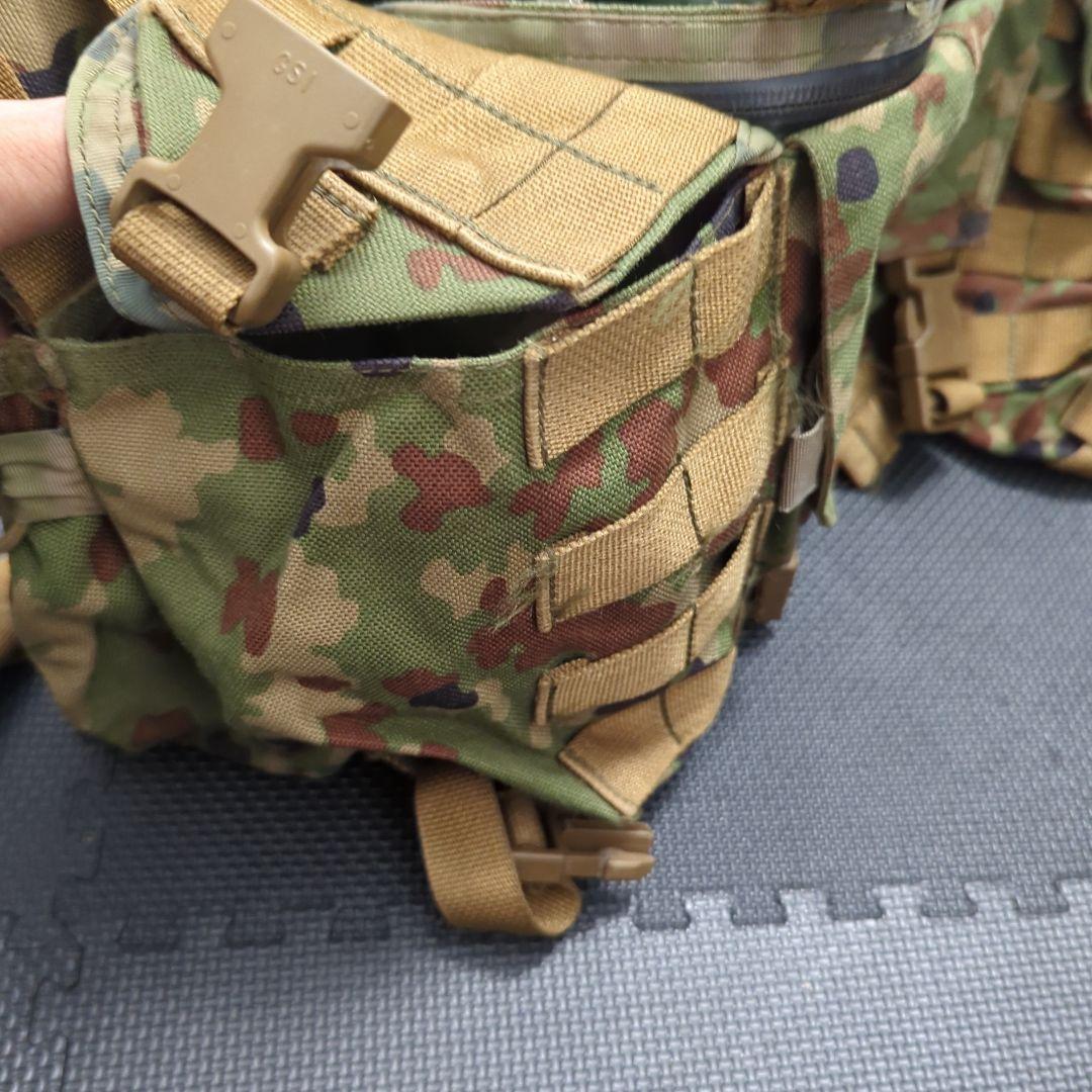 陸自迷彩 チェストリグ 手製