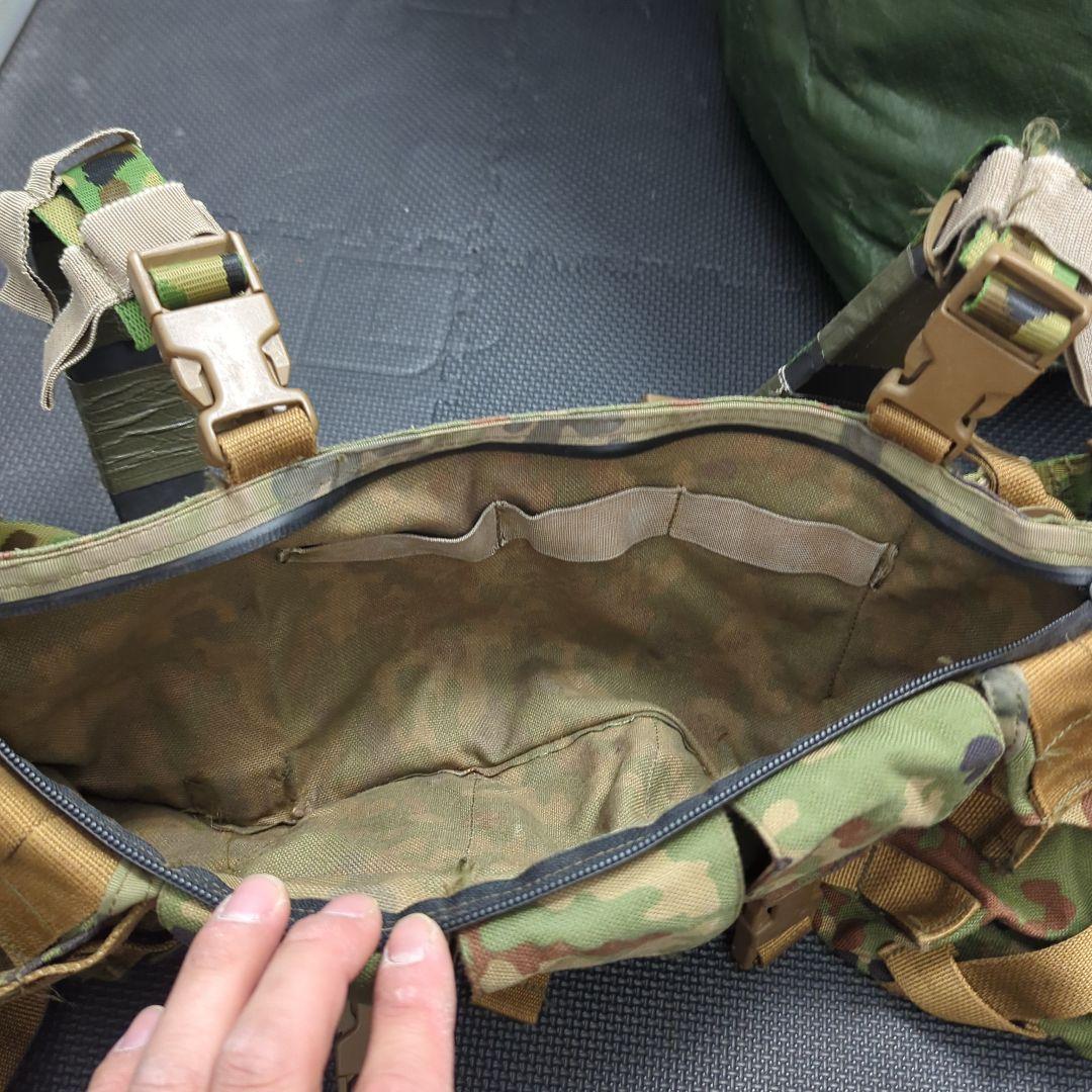 陸自迷彩 チェストリグ 手製