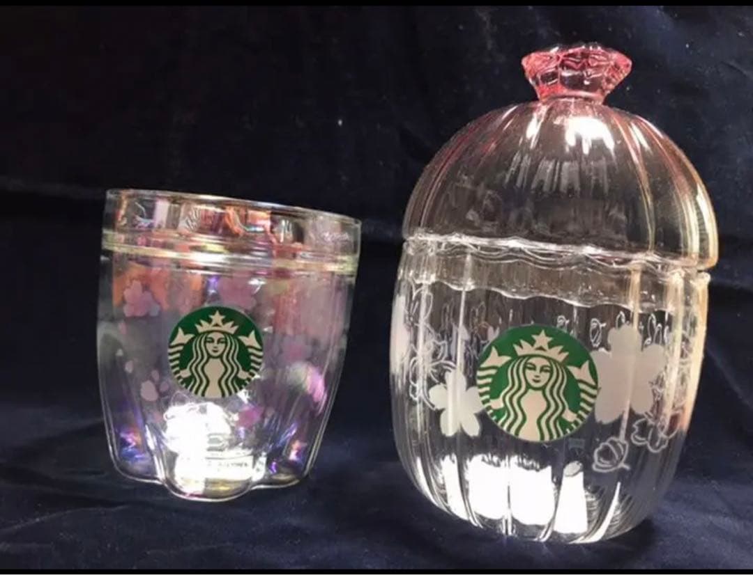 スターバックス　さくら　キャニスター　耐熱グラス