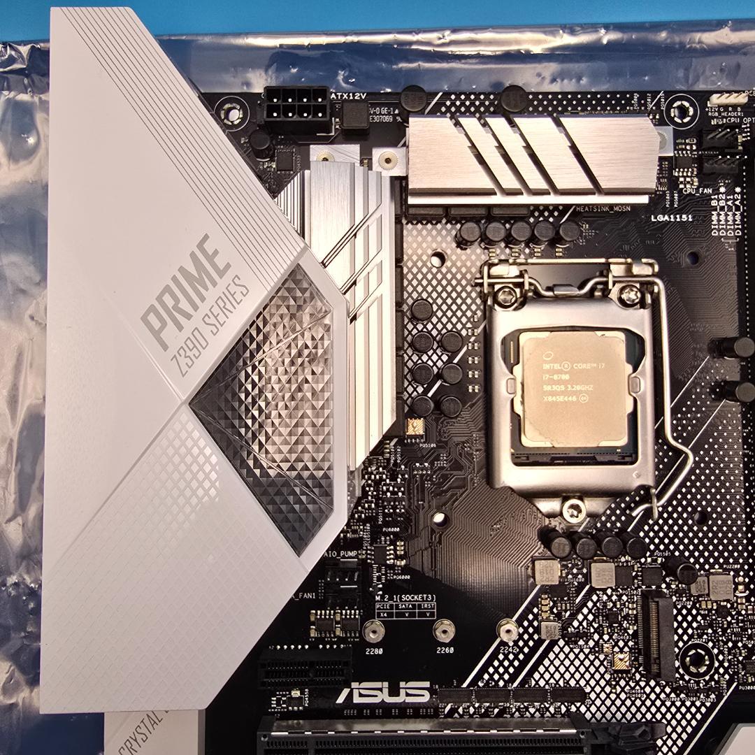 Core i7 8700 + ASUS PRIME Z390-A セット