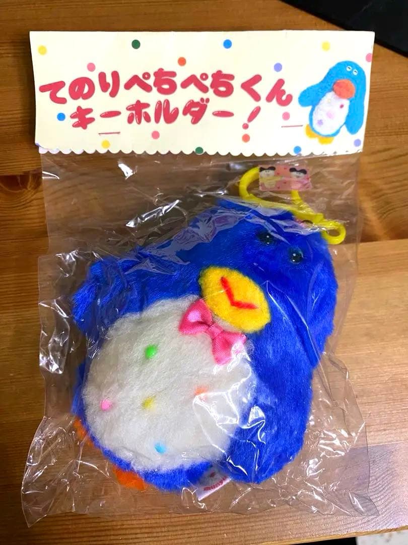 ぬいぐるみ作家　むにゅ　muunyu ペンギン　ぬいぐるみキーホルダー　プクプク