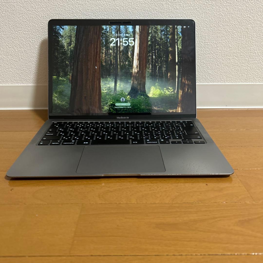 【美品】MacBook Air（M1,2020） 13.3㌅ 16GB
