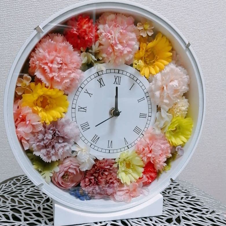 送料込み♡ラッピング済み♡花時計ver3
