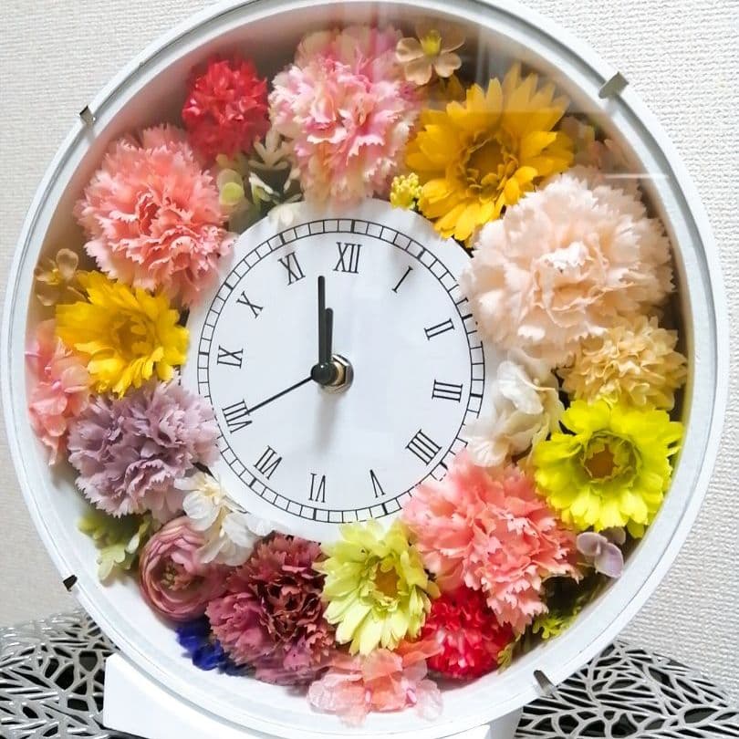 送料込み♡ラッピング済み♡花時計ver3