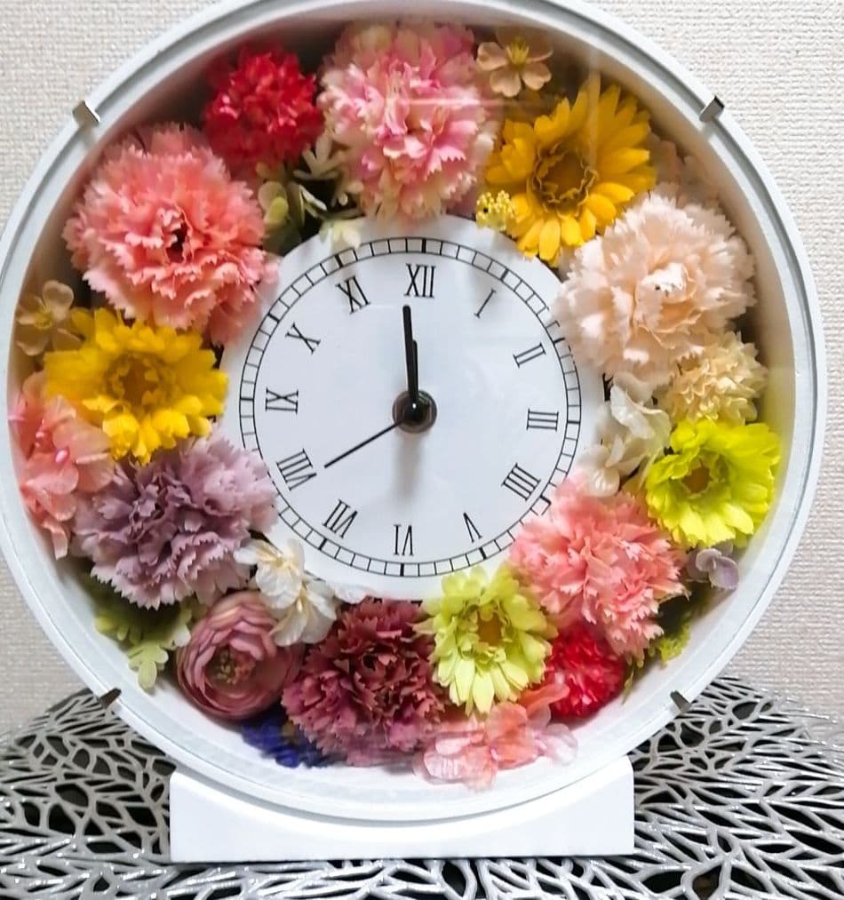 送料込み♡ラッピング済み♡花時計ver3