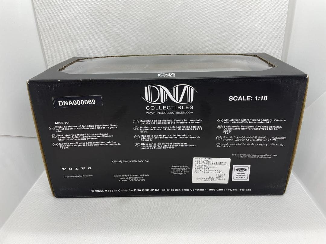 701-013 DNA 1/18 スバル XT 4WD Turbo ブルー