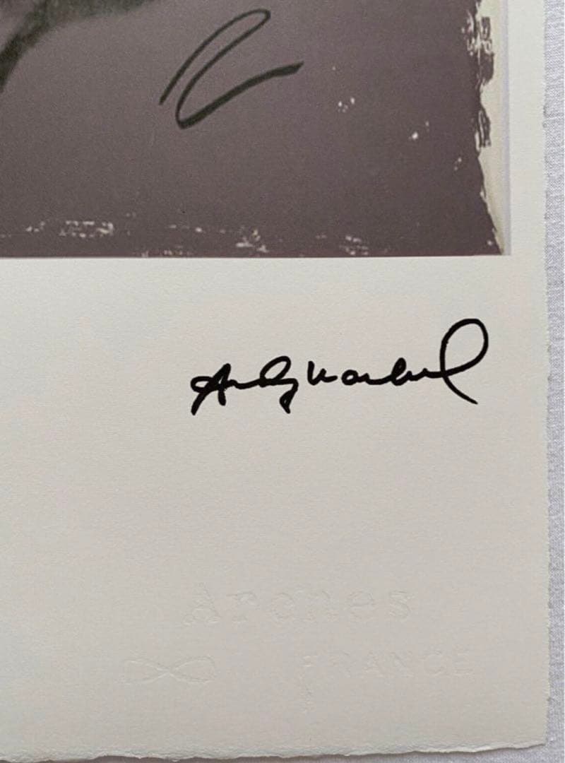 毛沢東 アンディウォーホル ＣＯＡ認定書付き