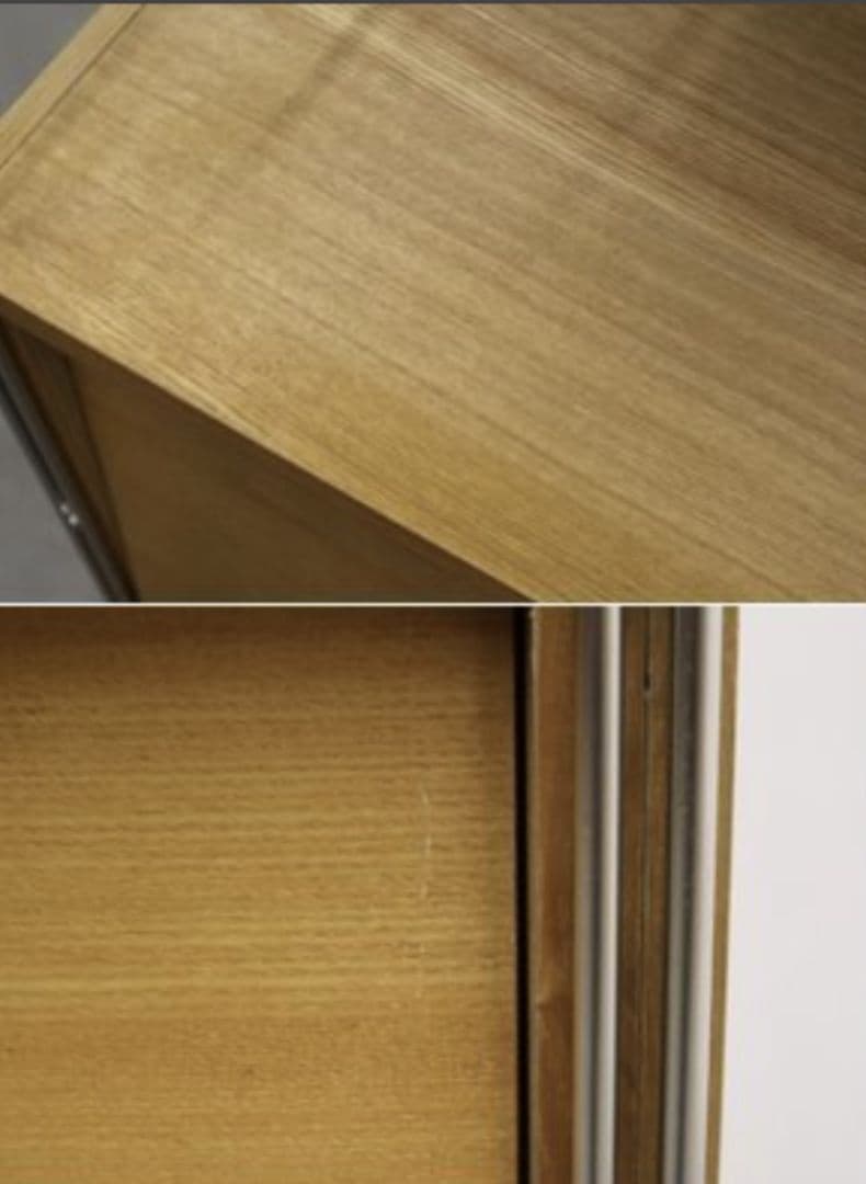 無印良品 ステンレス ユニットシェルフ フラップ扉ボックス オーク