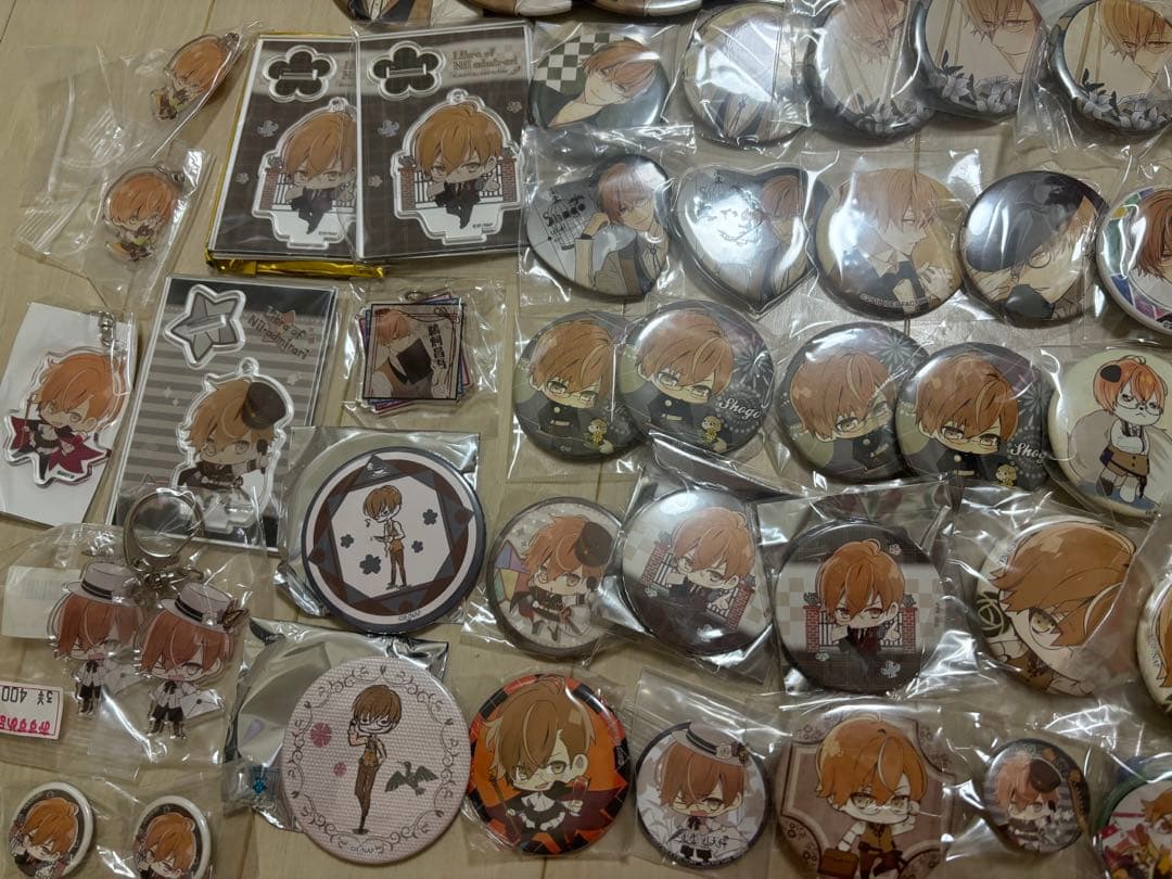 k*e様 ニル・アドミラリの天秤 鵜飼昌吾 グッズセット 缶バッジ アクスタ ア