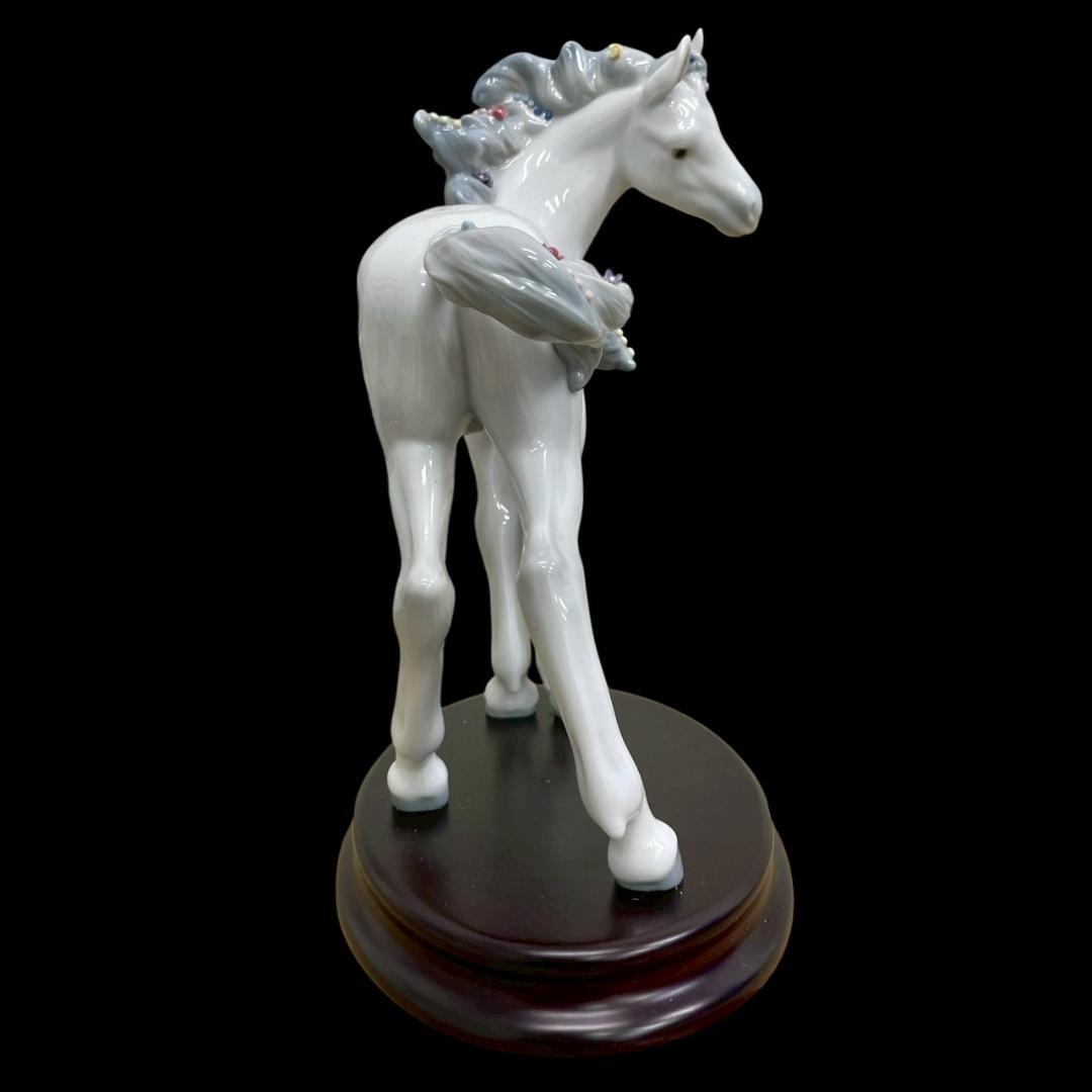 レア　LIADRO　リヤドロ　十二支　馬　干支　午　置物　ホース　フラワー