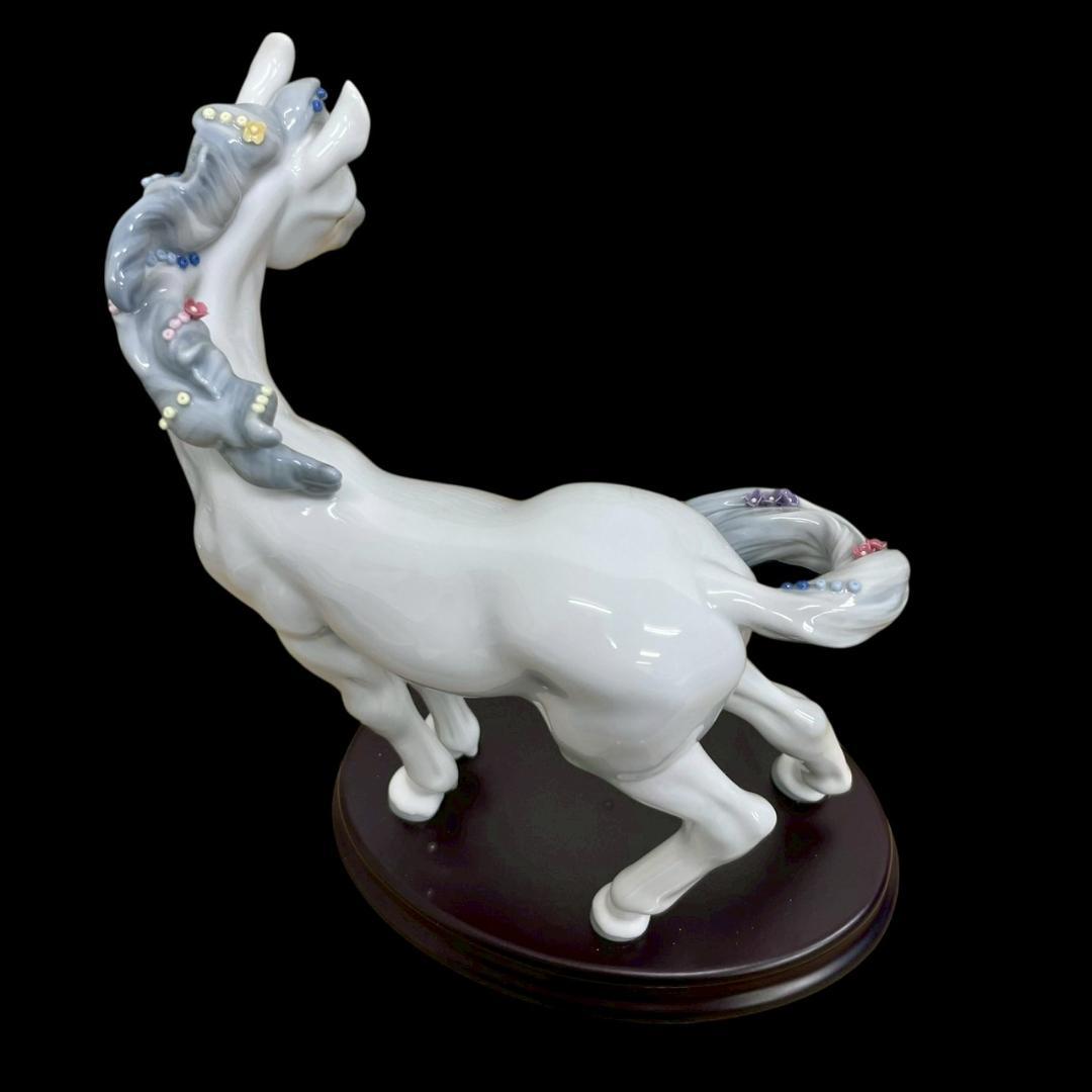 レア　LIADRO　リヤドロ　十二支　馬　干支　午　置物　ホース　フラワー
