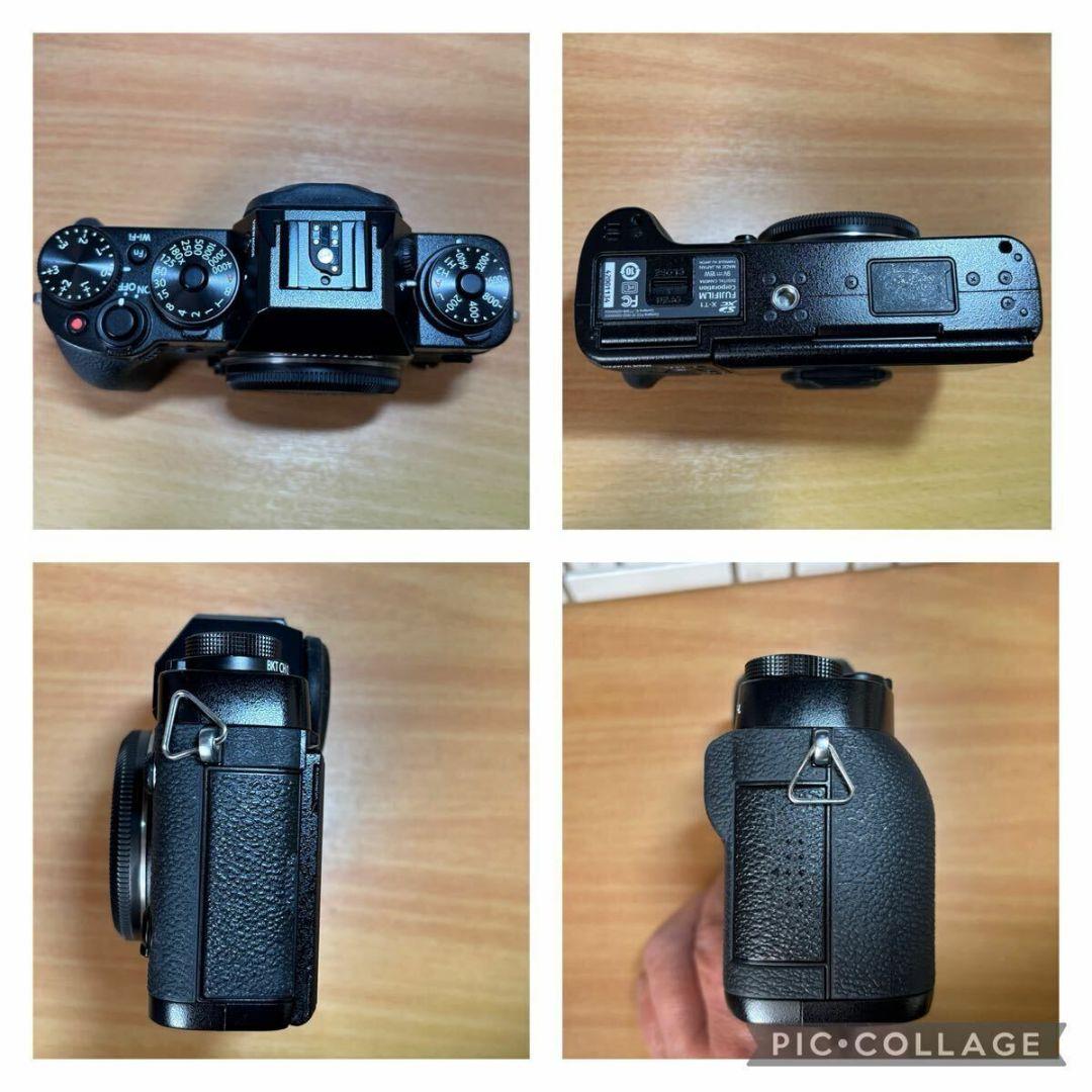 FUJIFILM X-T1本体と15-45mmレンズ、付属品