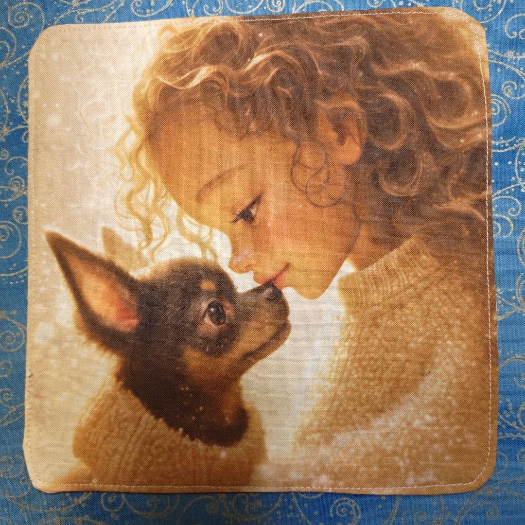 ★CHIYO★　はんかちワンコさん&ネコちゃん柄　20枚